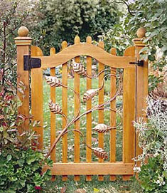Wooden Garden Gates on Wooden Garden Gate