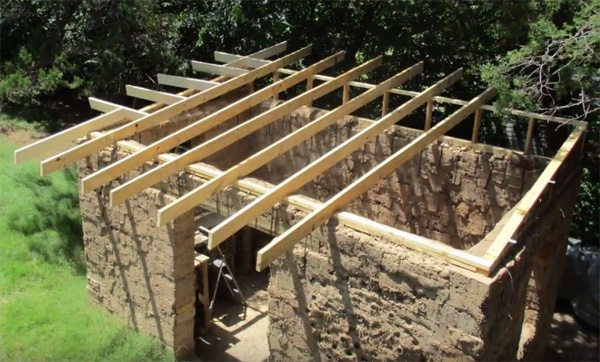 Adobe T-bricks is just one of many ultra low cost natural building methods.