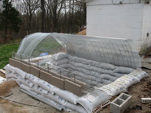 Earthbag Rootcellar with Ferrocement Vaulted Roof