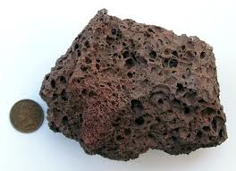 Scoria, a type of lava rock, is excellent for earthbag building.