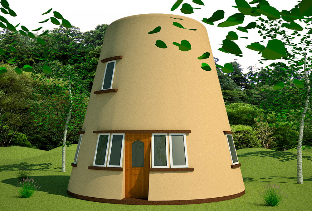 Earthbag Tower House (click to enlarge)