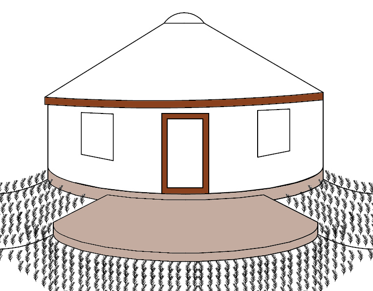 Insulated Earthbag Foundations for Yurts