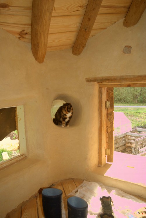 Earthen Acres Cob House Almost Finished