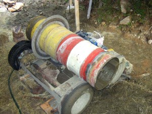 Straw/Clay Mixer