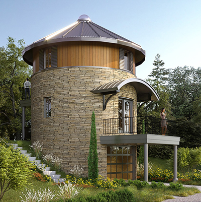 Grain Bins As Affordable Housing