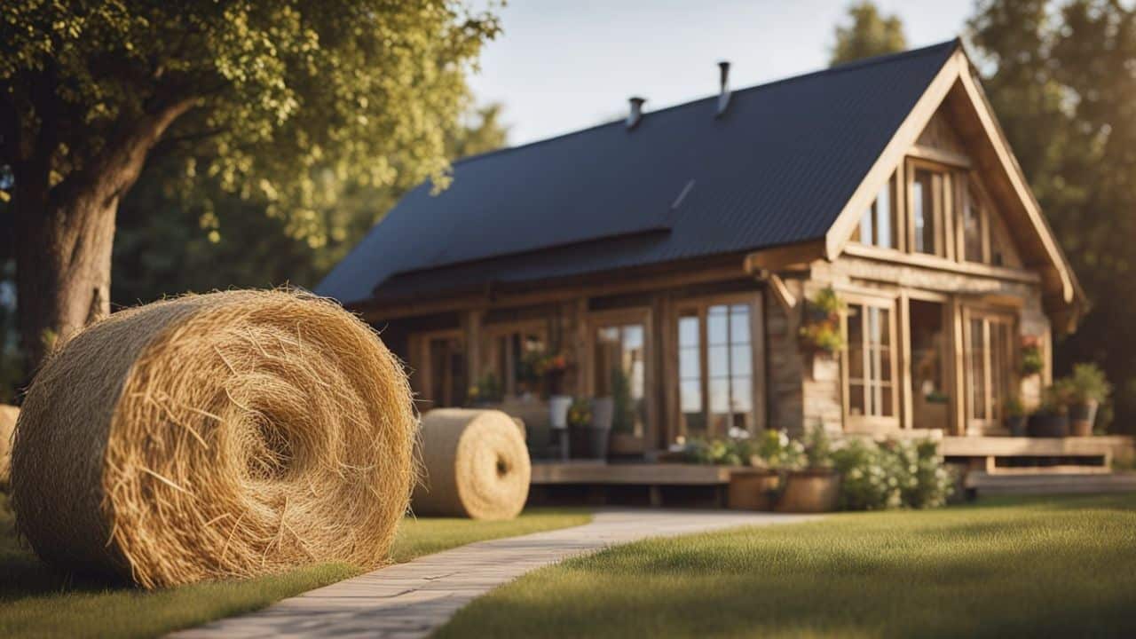 Insulated Straw Bale Chicken House - The Permaculture Research