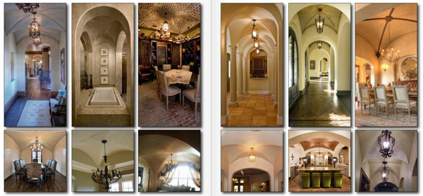 Arched And Ed Ceilings Natural