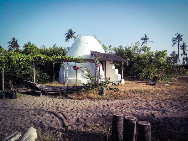 Earthbag dome by Bustani Permaculture Project Tanzania