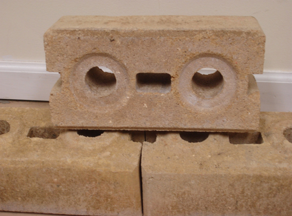 Compressed mud hot sale blocks