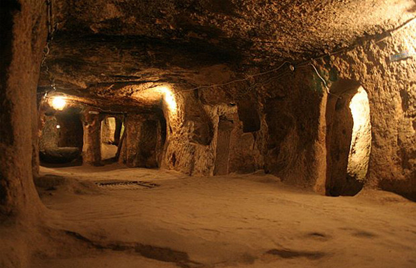 Underground cities of Cappadocia, Turkey
