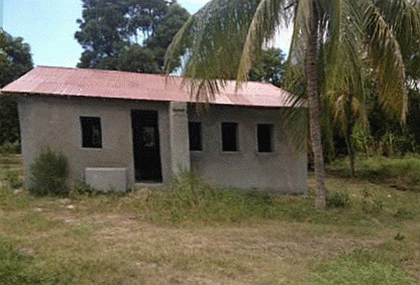 In northern Haiti the HCDP used these 3 straw wattle dorms for a gathering of almost 400 Haitian pastors.