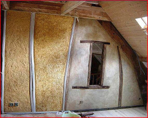 Halftimber wood framing with light clay straw infill