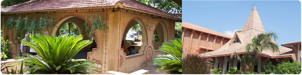 Muni Seva Ashram in Gujarat, India has an impressive number of green features.