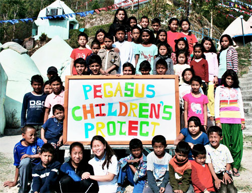 After the 7.6 magnitude earthquake in the Kathmandu valley in Nepal, Cal-Earth Institute stunned by how their patented Superadobe/Earthbag technology fared in contrast to the neighboring homes. The 90 children and caretakers at Pegasus Children's Project Orphanage are safely sheltered by these domes, made of just sandbags and barbed wire.