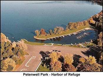 Lake Pentenwell is the second largest freshwater inland lake in Wisconsin.