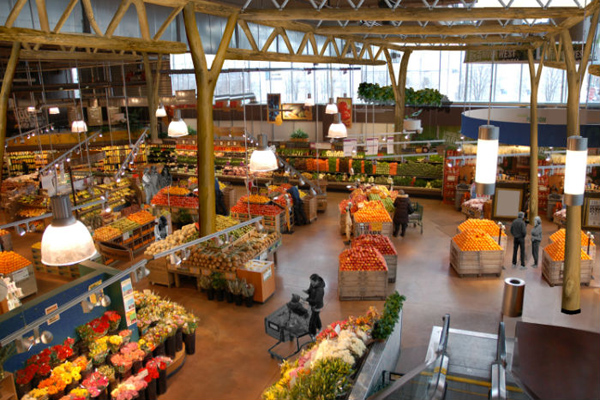 Roald Gundersen's current projects is a 5,300 square metre grocery store in Madison, Wisconsin.