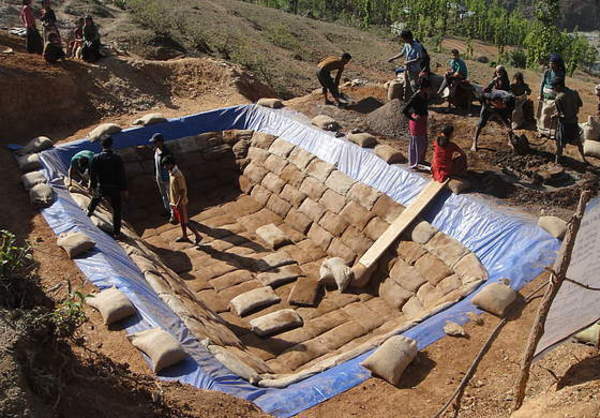Soil cement irrigation ponds are durable, low cost and simple to construct