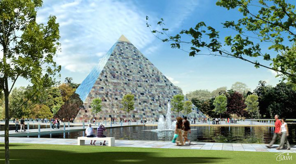 The Earth Pyramid will be the world’s largest time capsule