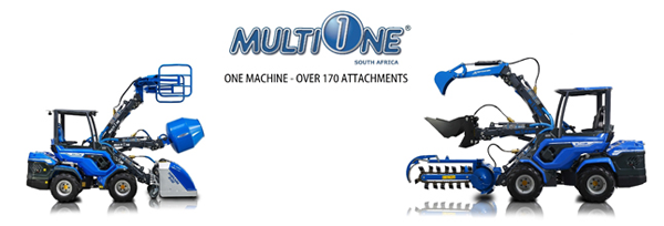 The Italian made Multione Miniloader is very versatile and would help streamline earthbag projects and similar construction work