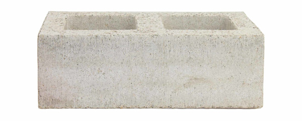 The Lime White Watershed Block uses no Portland cement. Other colors are available.