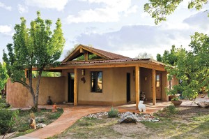 Adobe home in Santa Clara, New Mexico
