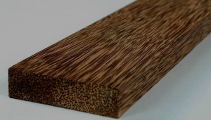 Coconut wood is affordable, abundant and sustainable