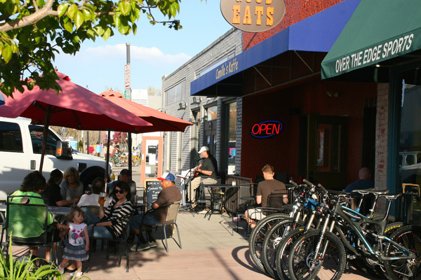 Many scenic tourist towns such as Fruita, CO have beautifully reconstructed old buildings