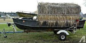 Wigwam shelter built on a boat