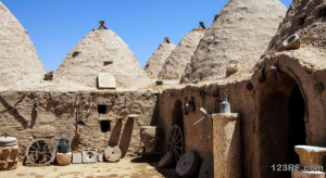 Traditional dome homes can be made with earthbags