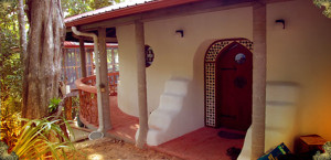 Earthbag house at Better in Belize Eco Village