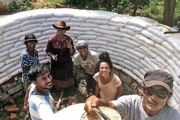 S. Samyuktha experiments with sustainable architecture with her Earthbag construction