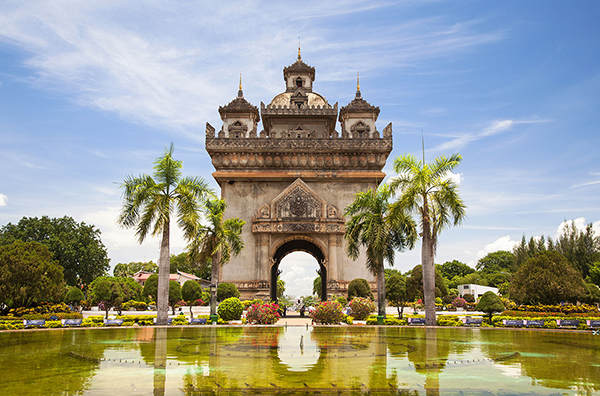 Gate of Triumph, Vientiane, Laos