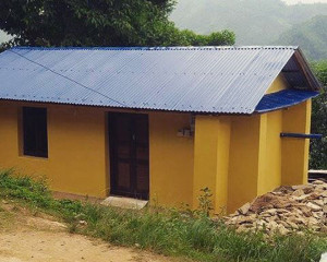 Model earthbag homes such as this one by Good Earth Nepal.org may hold the key to rebuilding Nepal safely, sustainably and affordably.