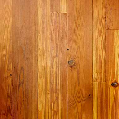 Antique heart pine wood flooring