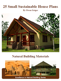 Owen Geiger’s new ebook -- 25 Small Sustainable House Plans is now available!