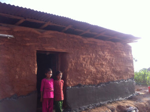 ICA Nepal earthbag house is now complete