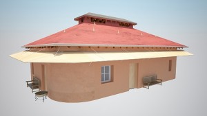 Earthbag house design for Haiti