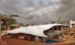 Exterior view of Bamboo Symphony by Manasaram Architecture