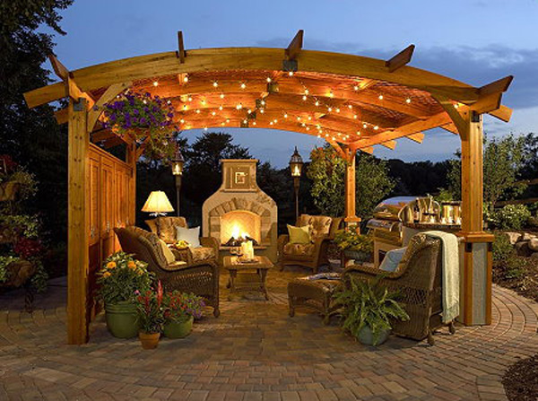 Outdoor living space is a key part of any backyard oasis