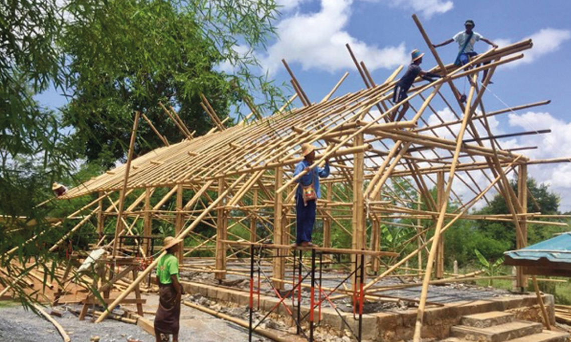 Bamboo Building in Myanmar – Natural Building Blog