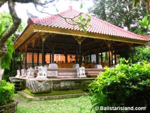 Open air home design in Bali