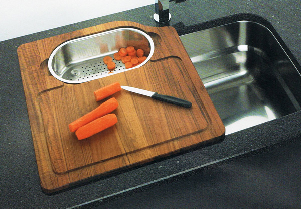 Sink cutting board