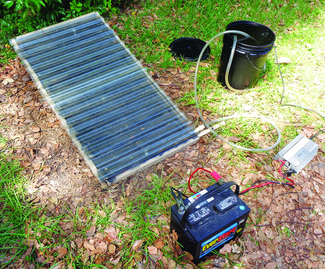 Making a Simple Off Grid Shower System – Natural Building Blog