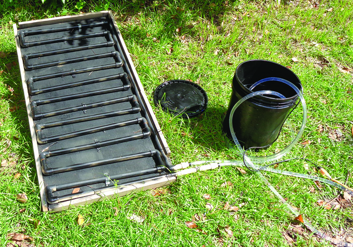 DIY Off Grid Bucket Shower 