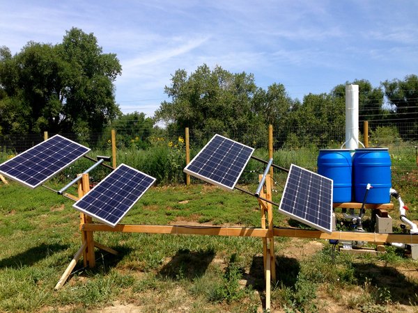 Photovoltaic water pumping system by Ball Aerospace can lower pumping costs by 80%.