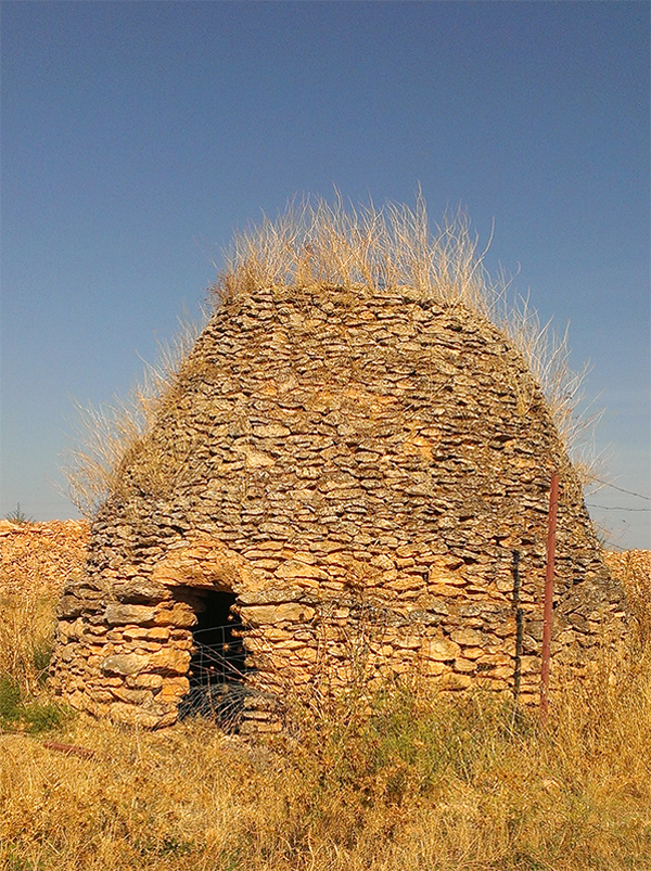 Dry stacked stone domes are an ancient type of natural building.
