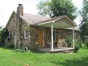 Old stone house in the Ozarks