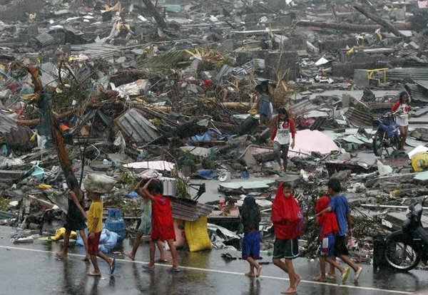 Typhoon Yolanda devastated Tacloban, Ormoc City, Coron and other areas in the Philippines last year