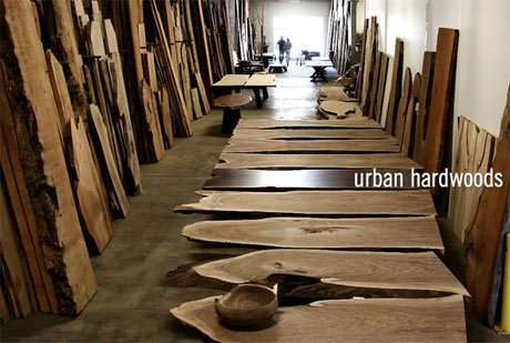 Urban Hardwoods uses trees that died due to disease, weather damage or have to be removed due to hazard. If they had not been salvaged they would have ended up in landfills or as firewood.