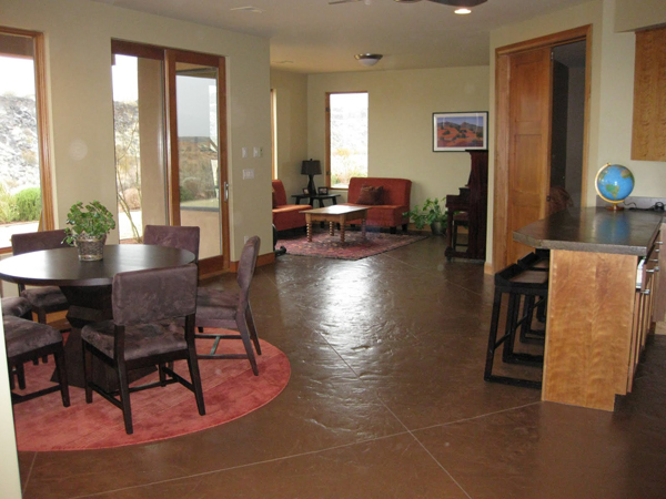 Walk-out basements often include many south-facing windows.